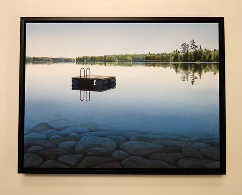 Welcome to the Lake, watercolour by Karen Richardson