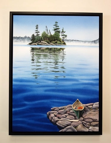 Whispering Waters, watercolour by Karen Richardson