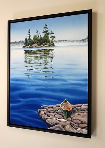 Whispering Waters, watercolour by Karen Richardson