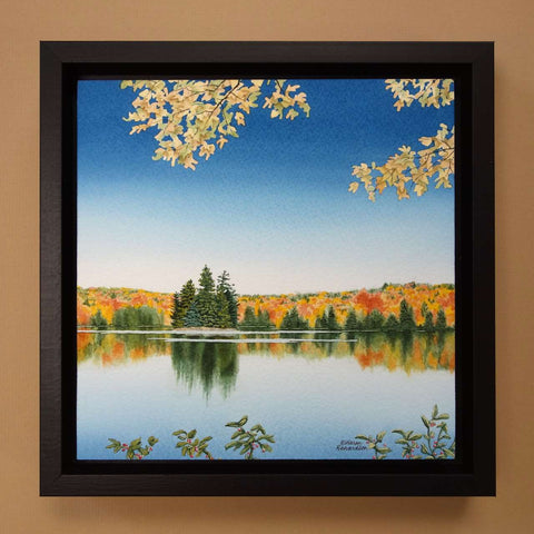 Autumn Adventure, watercolour by Karen Richardson