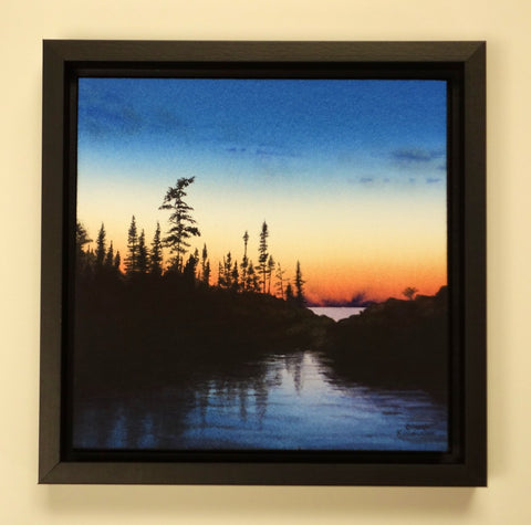 Be Still, watercolour by Karen Richardson