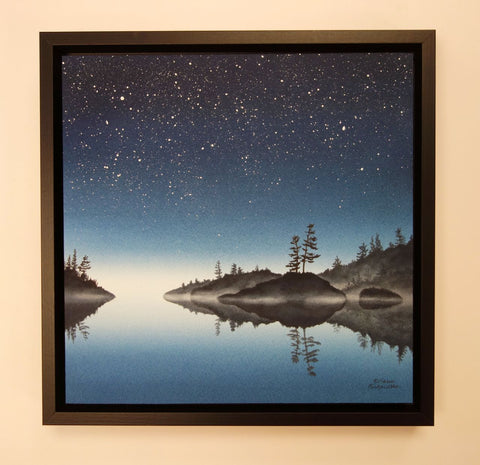 Beyond the Blue, watercolour by Karen Richardson