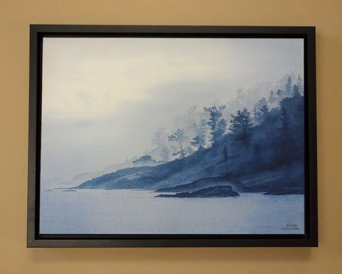 Blue Becomes You, watercolour by Karen Richardson