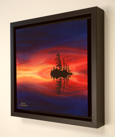 Dreams of Dragon's Fire, watercolour by Karen Richardson