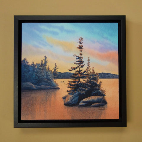 Heading for Home, watercolour by Karen Richardson