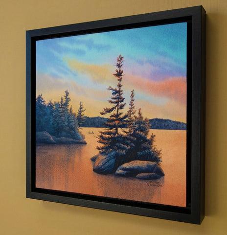 Heading for Home, watercolour by Karen Richardson