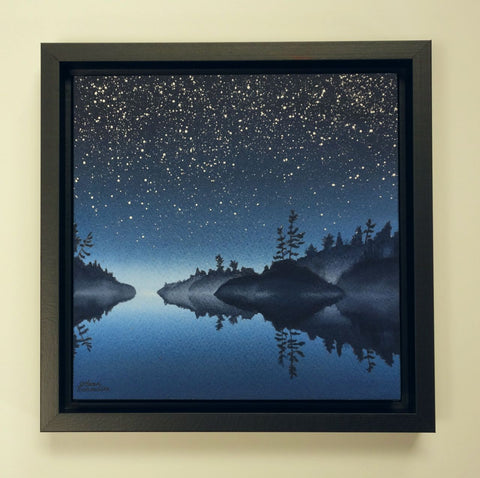 Into the Wild Blue Yonder, watercolour by Karen Richardson