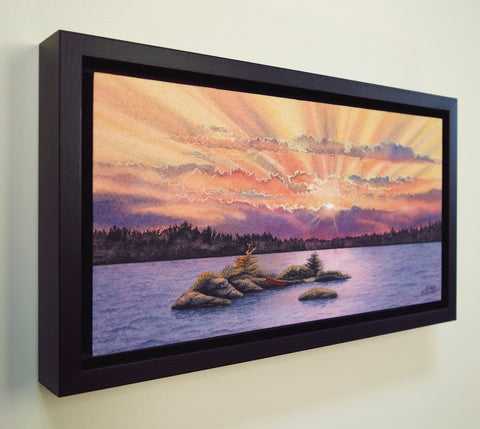 Let It Go, watercolour by Karen Richardson