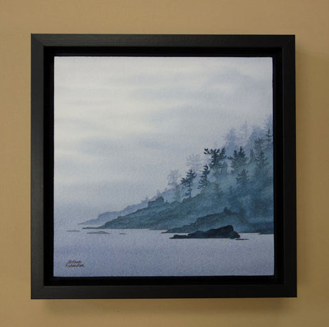 Misty Blue, watercolour by Karen Richardson