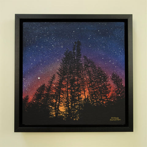 Music of the Night, watercolour by Karen Richardson