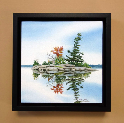 On a Clear Day, watercolour by Karen Richardson