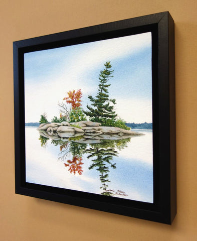 On a Clear Day, watercolour by Karen Richardson