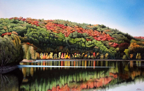 One Shining Moment, watercolour by Karen Richardson