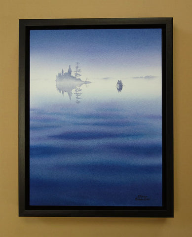 Out of the Blue, watercolour by Karen Richardson