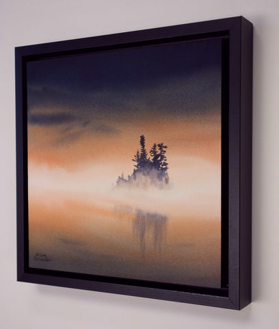 Shadows of Dawn, watercolour by Karen Richardson