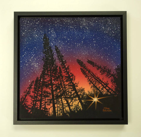 Starry Starry Night, watercolour by Karen Richardson