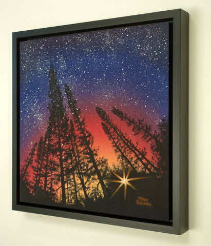 Starry Starry Night, watercolour by Karen Richardson