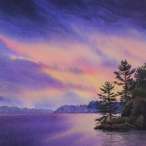 The Place I Belong, watercolour by Karen Richardson