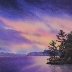 The Place I Belong, watercolour by Karen Richardson