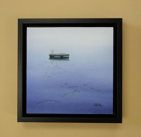 Waiting For Summer, watercolour by Karen Richardson