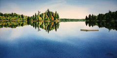 When All is Calm, watercolour by Karen Richardson