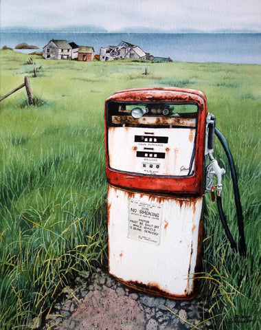 Yesterday's Dreams, watercolour by Karen Richardson