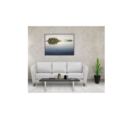 All That I Am, watercolour by Karen Richardson, shown in a living room