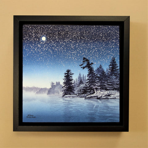 Beyond the Blue, watercolour by Karen Richardson