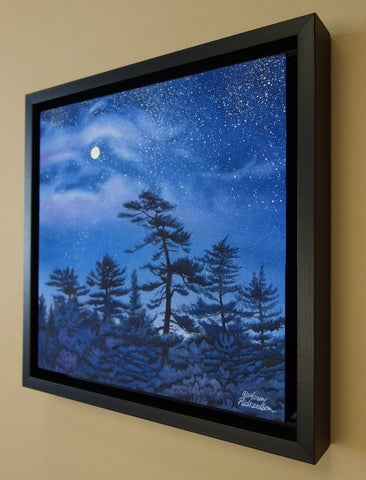 Dancing With the Moon, watercolour by Karen Richardson