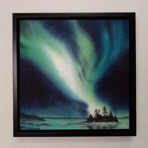 Dancing in the Dark, watercolour by Karen Richardson