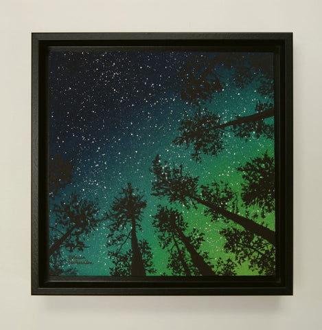 Into the Night, watercolour by Karen Richardson