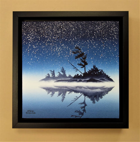 Just the Stars for Company, watercolour by Karen Richardson