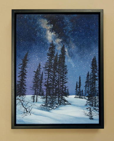 Land of a Million Stars, watercolour by Karen Richardson