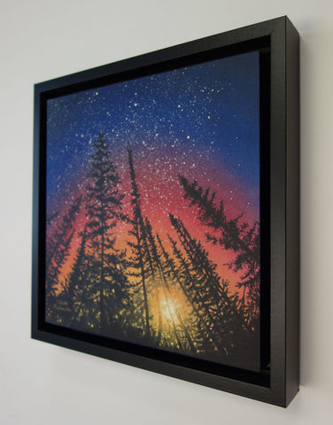 Last Light, watercolour by Karen Richardson