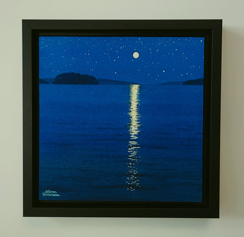 Moonbeam Dream, watercolour by Karen Richardson