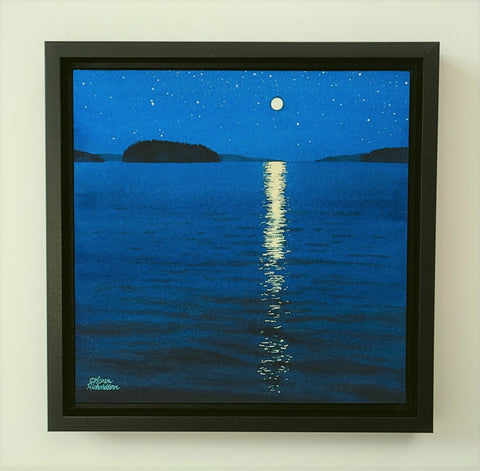 Moombeam Melody, watercolour by Karen Richardson