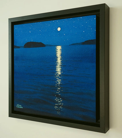 Moonbeam Melody, watercolour by Karen Richardson