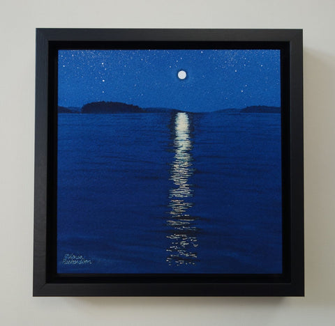 Moonbeam, watercolour by Karen Richardson