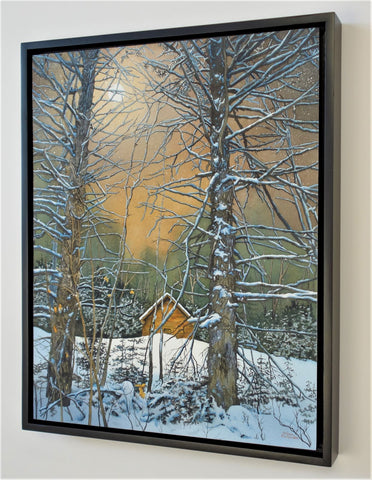 Moonglow, watercolour by Karen Richardson