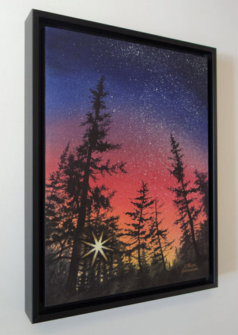 Nightfall, watercolour by Karen Richardson