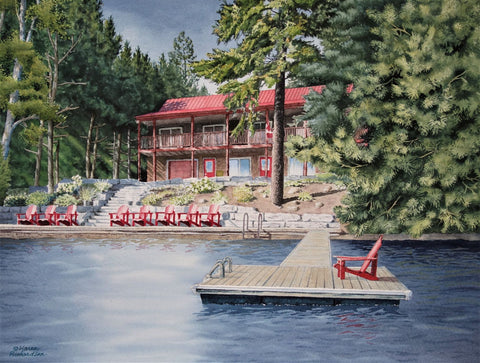 Our Place, watercolour by Karen Richardson