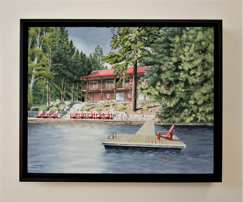 Our Place, watercolour by Karen Richardson