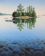 Out of the Stillness, watercolour by Karen Richardson