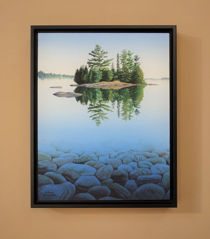 Out of the Stillness, watercolour by Karen Richardson