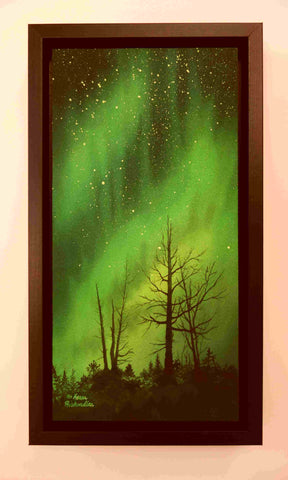 Reach for the Stars, watercolour by Karen Richardson