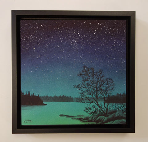 Starlight Lake, watercolour by Karen Richardson