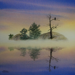 Dawn of a New Day, watercolour by Karen Richardson