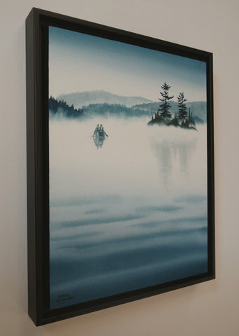 Listen to the Silence, watercolour by Karen Richardson