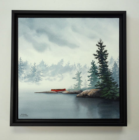 Misty Beginnings, watercolour by Karen Richardson
