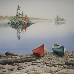 Reunion, watercolour by Karen Richardson